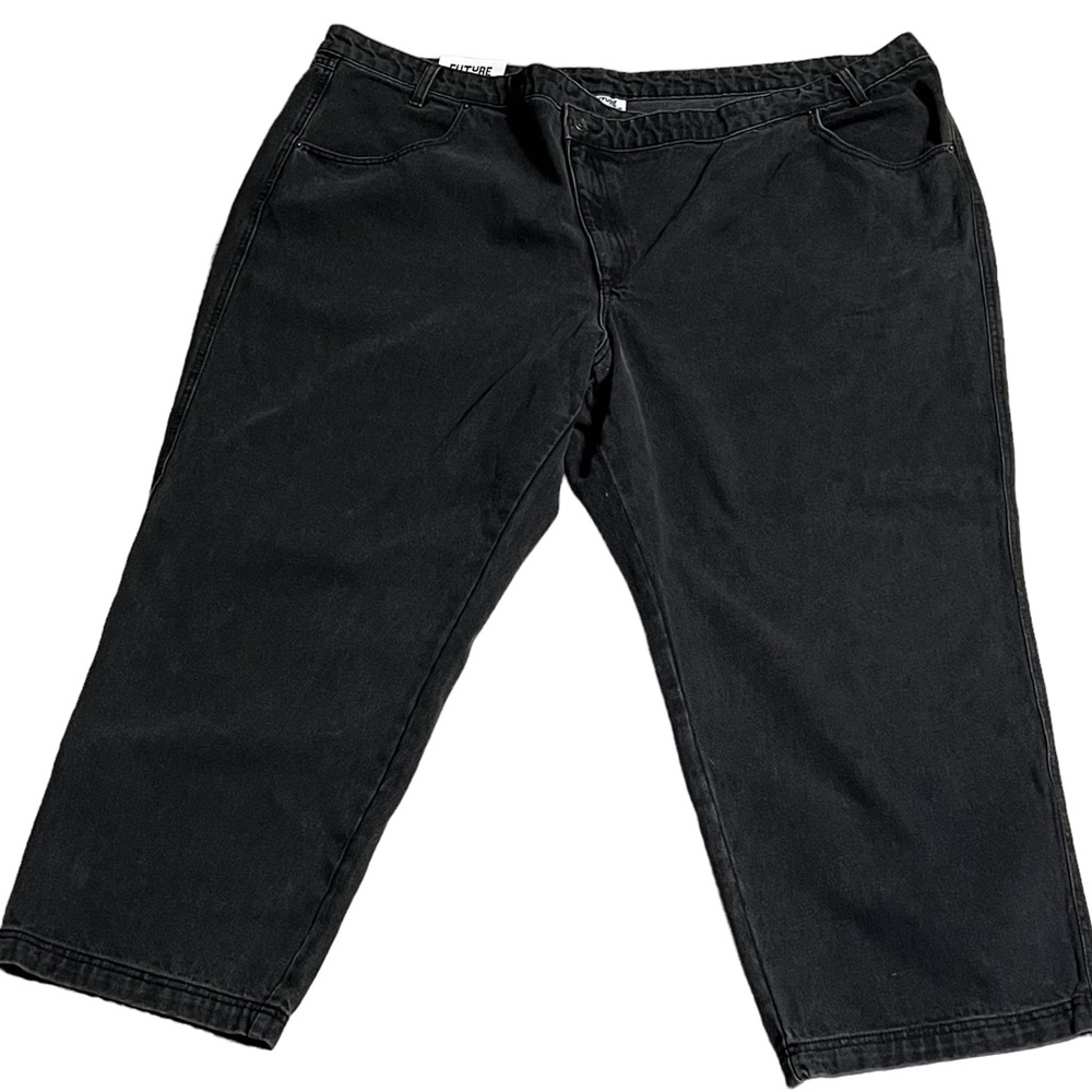 Kahlana Barfield Brown Future Collection NWT - black jeans - tapered leg 24W/26W